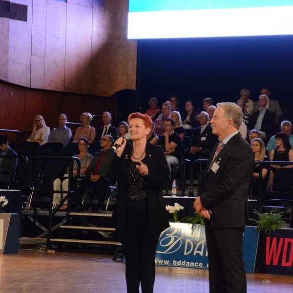 Präsidentin von Tanzsport Deutschland eröffnet 31. German Open Championships