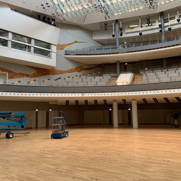 Hegelsaal is ready ...