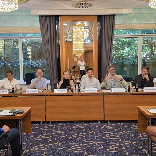 Press Conference one week before the 38th German Open Championships