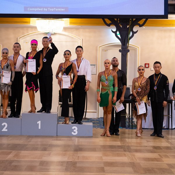 Das Podium geht nach China
