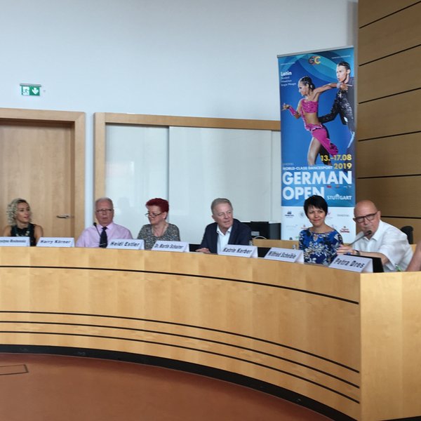 Press conference on the occasion of the 33rd German Open Championships